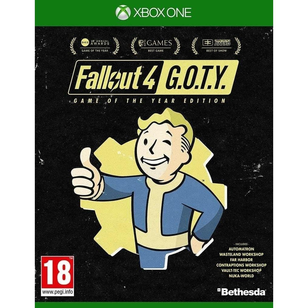 Buy Xbox One,Bethesda Fallout 4 GOTY (Xbox) - Gadcet UK | UK | London | Scotland | Wales| Near Me | Cheap | Pay In 3 | Video Game Software